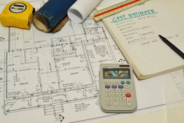 Construction blueprints and cost estimation tools