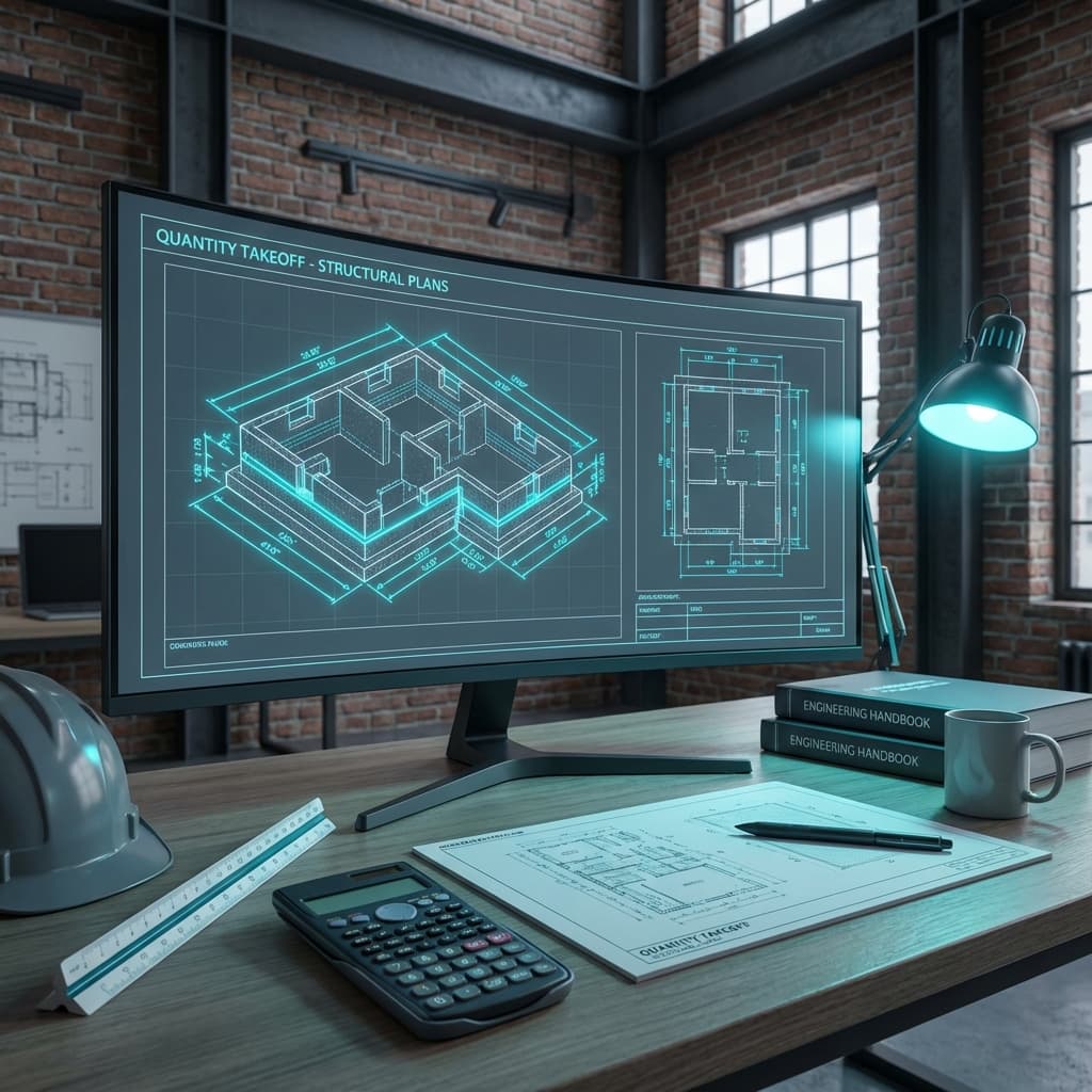 Digital quantity takeoff workspace